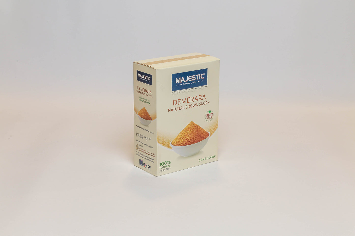 SUGAR MAJESTIC BROWN 1 KG - PKT ( EMIRATES TECH CO.)