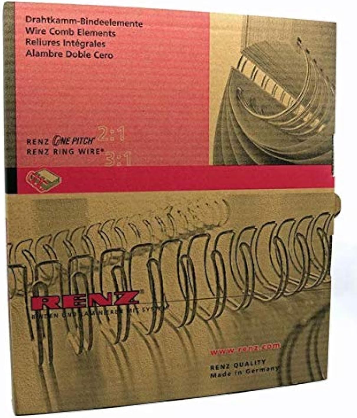 Renz Binding Wire 3:1 14.3mm 50 Pcs - Box ( CORE REAL)