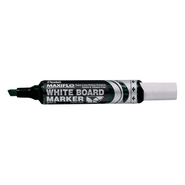 Pentel Maxiflo White Board Marker Black - Pcs (ENGIE)