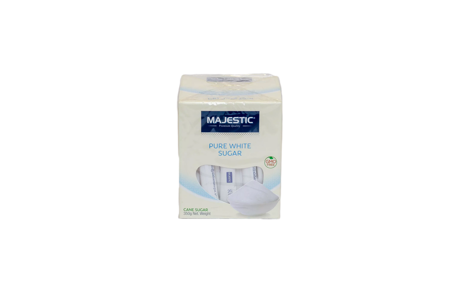 SUGAR MAJESTIC WHITE 70 TUBES X 5 GM / 350 GM - PKT (DSV SOLUTIONS LLC)