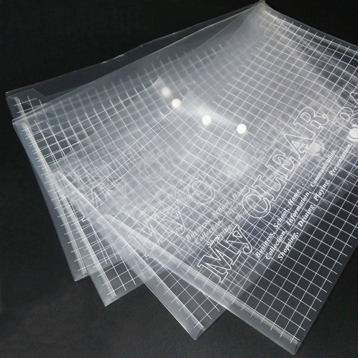 Plastic Folders My Clear Bag F/S Size - Pcs(DUSIT THANI)