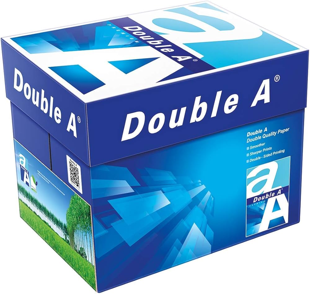 Double A Copy Paper A4 Size 80 Gsm 500 Sheet - Ream (ENGIE)