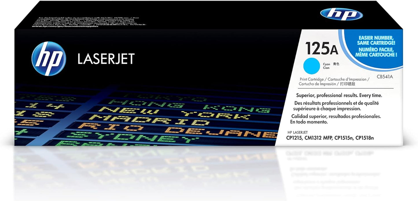 HP Toner 125A Cyan CB541A (AL-QARAYEN)