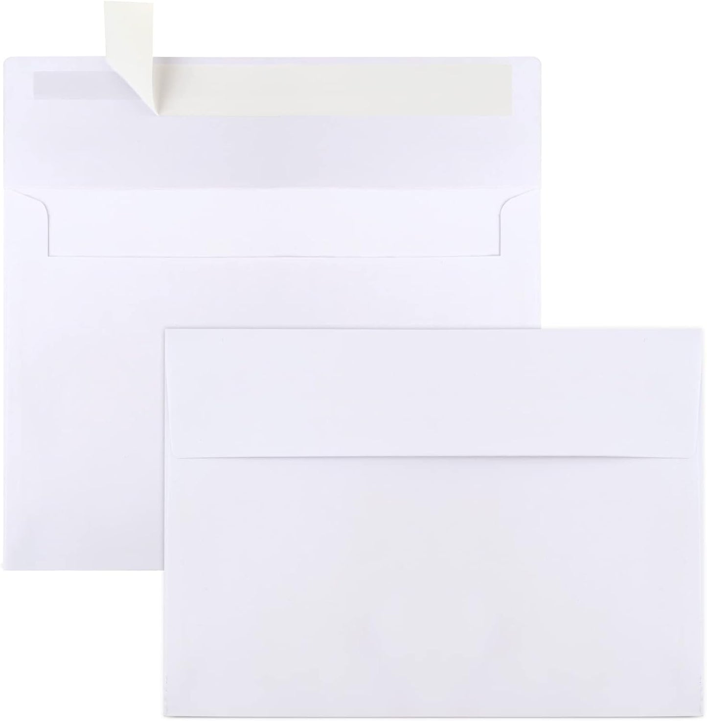 Envelope White A5 10"x7" 50 Pcs - Pkt (CORE REAL)