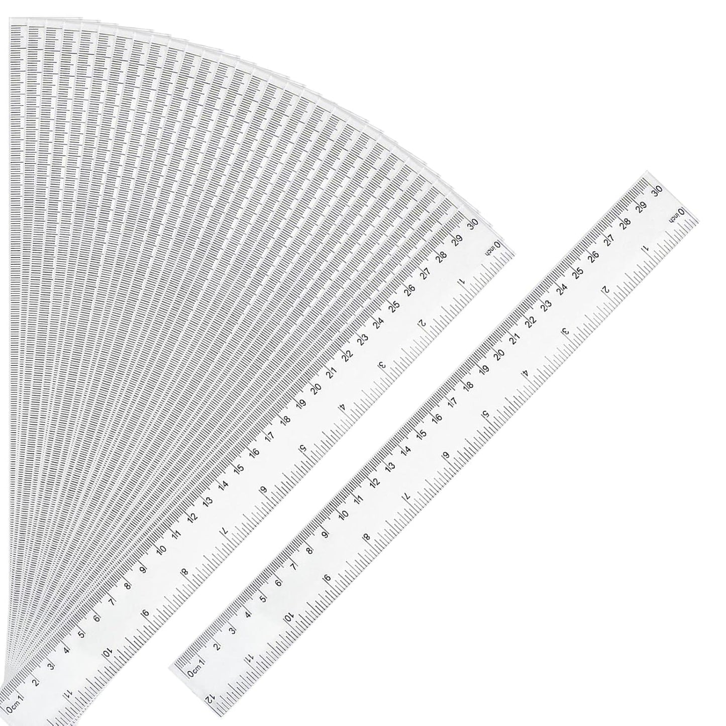 Plastic Ruler 30cm - Pcs (ENGIE)