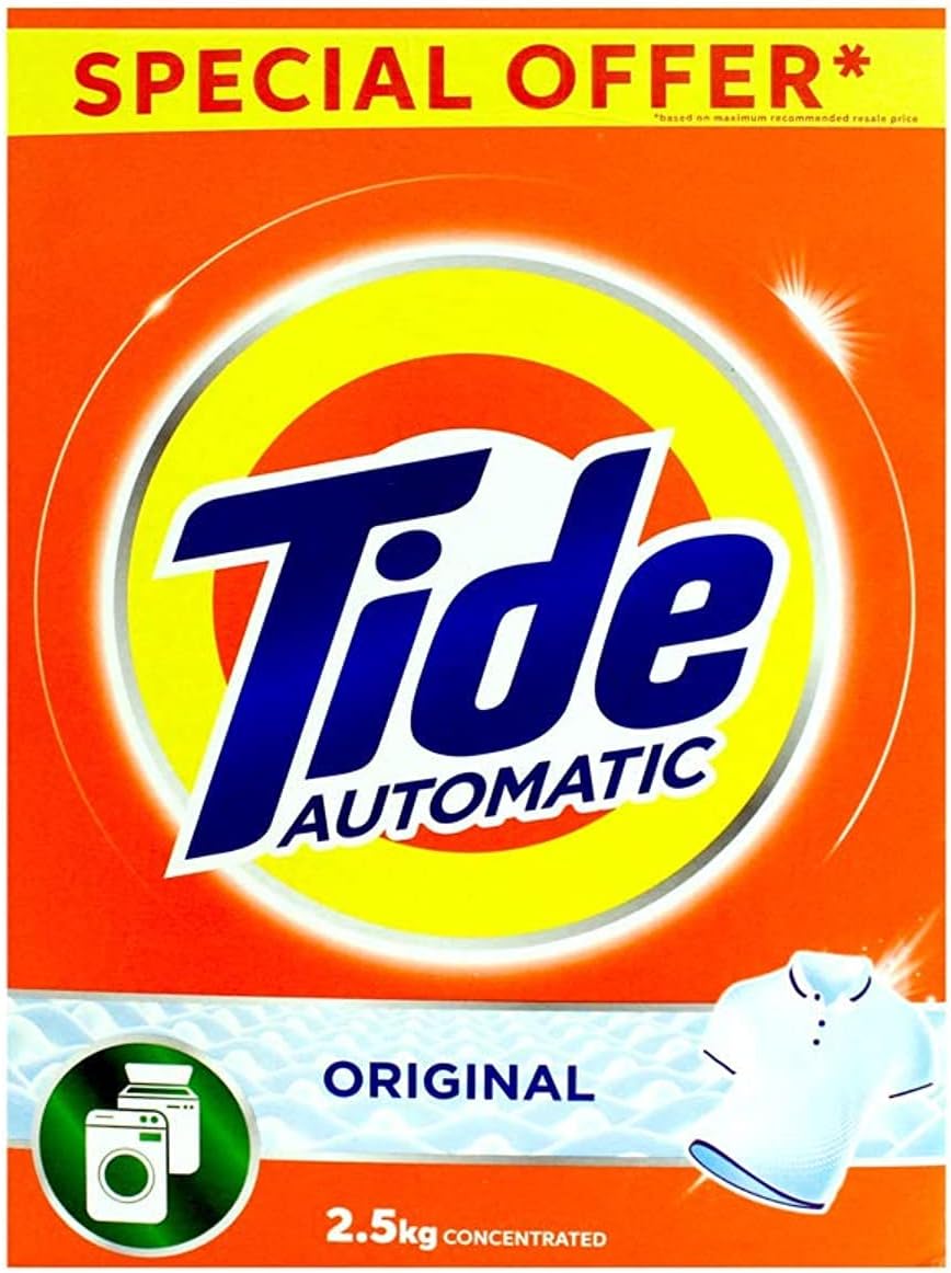 DETERGENT POWDER TIDE GREEN 2.5 KG (DROPLETS)