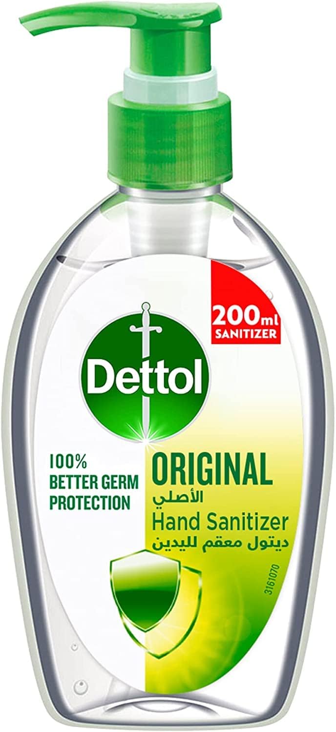 HAND SANITIZER GEL DETTOL 200 ML - PCS (DSV SOLUTIONS)