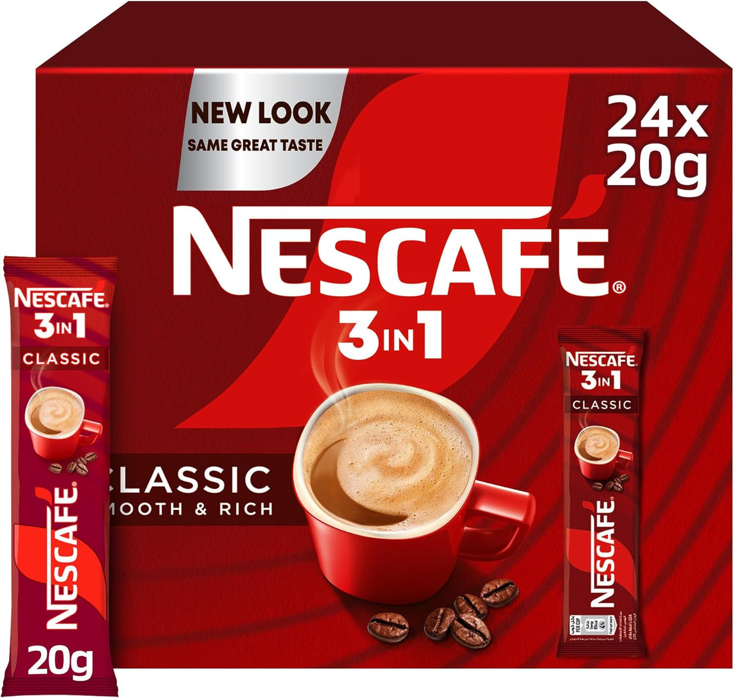 NESCAFE 3 IN 1 MY CUP / 24 X 20 GM - PKT (IDO)