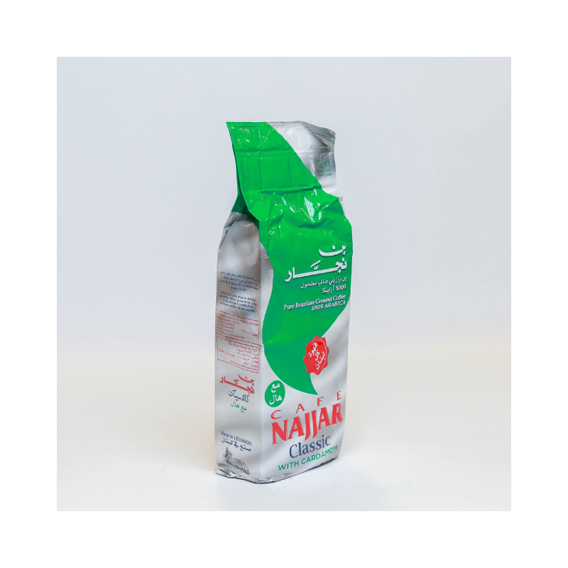 CLASSIC GROUND COFFE WITH CARDAMOM NAJJAR 200 GM - PKT (Quotation)