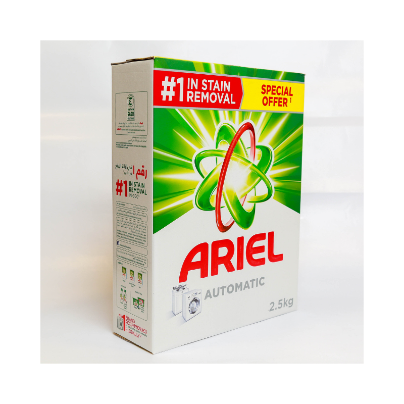 DETERGENT POWDER ARIEL GREEN / 2.5 /KG (FIRST HOMES)