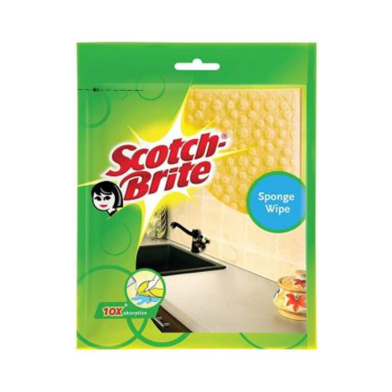 CLOTH SPONGE SCOTCH BRITE 3 PCS - PKT (First Homes)