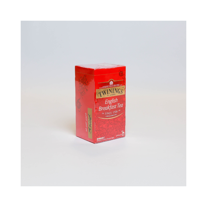 TEA BAG TWINING ENGLISH BREAKFAST 25 BAGS - PKT (FIRST HOMES)