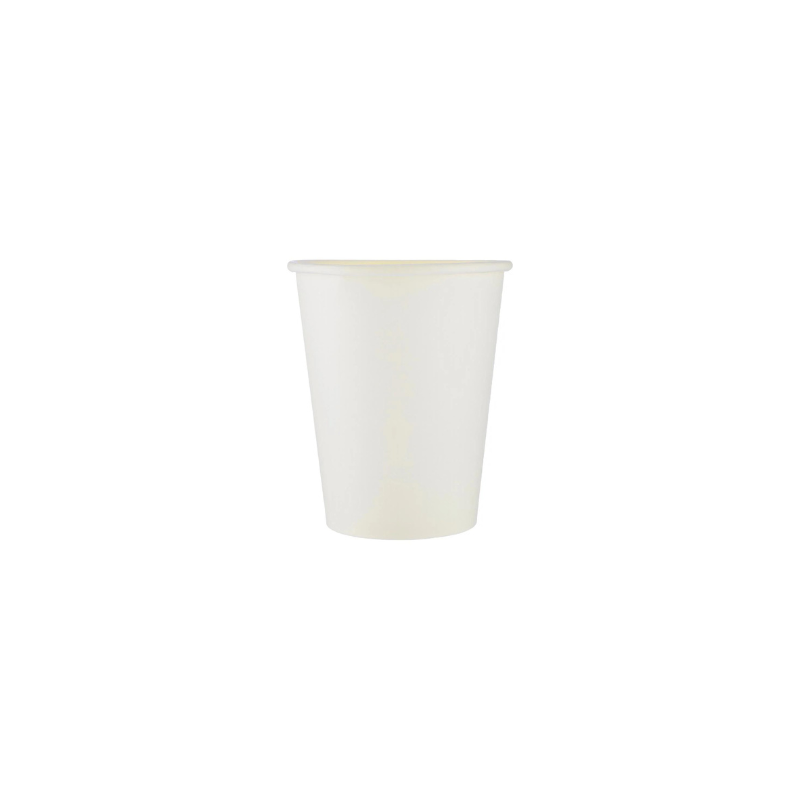 PAPER CUP WHITE 8 OZ 50 PC - PKT (FIRST HOMES)
