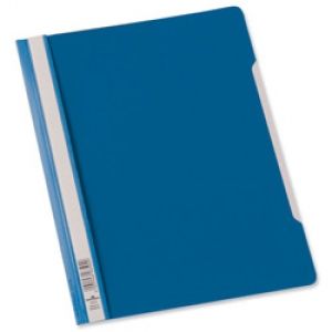 Plastic Folders Durable 2570 Blue - Pcs (THREADS)