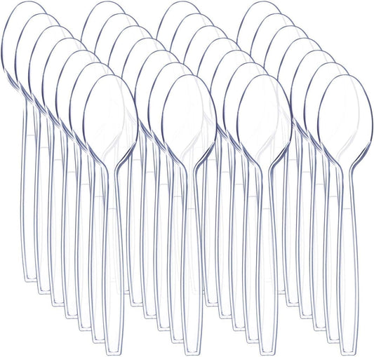 Plastic Spoon Transparent HD 1X50S (Fedex)