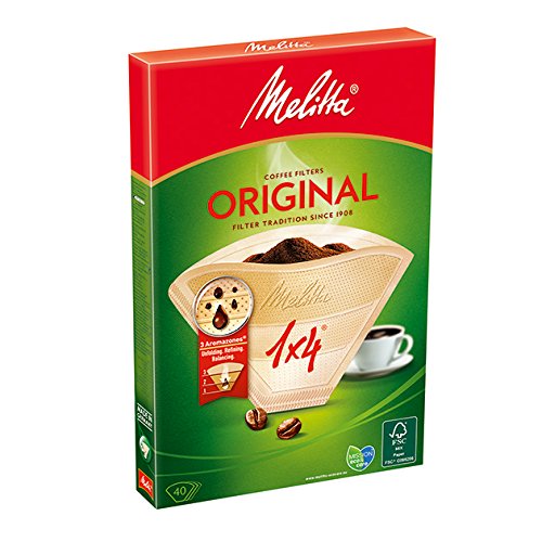 MELITTA COFEE FILTER PAPER 1X4 / 40PC ( EATON FZE)