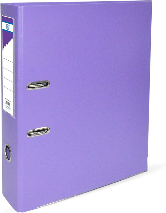 Box File PVC F/S Broad FIS Purple Fix Mechanism - Pcs (AL FURQAN)