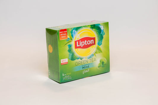 TEA BAGS LIPTON GREEN 100 BAGS  - PKT (PLC)