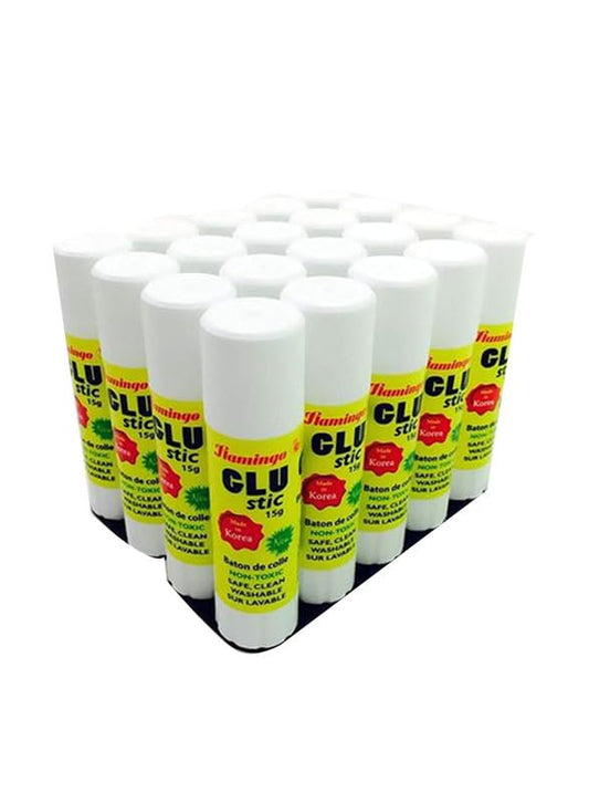 Glue Stick Flamingo  22gm 20 Pcs - Box (AL-QARAYEN)