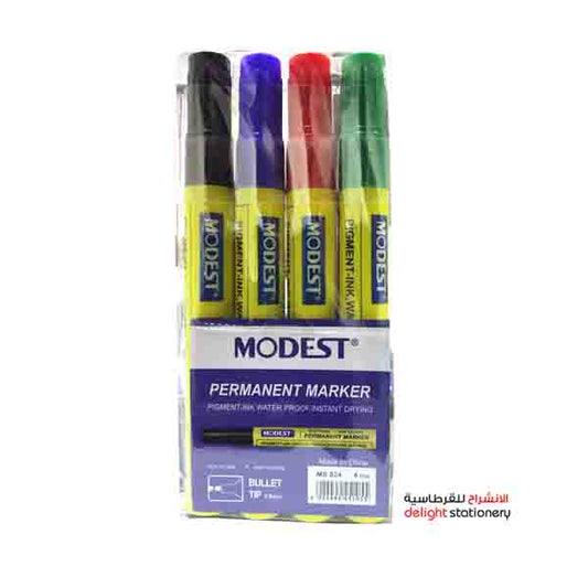 Modest Permanent Marker Set Of 4 Color (ETIHAD CREDIT BUREAU)