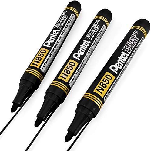 Pentel Permanent Marker N-850 Fine Black - Pcs (ENGIE)