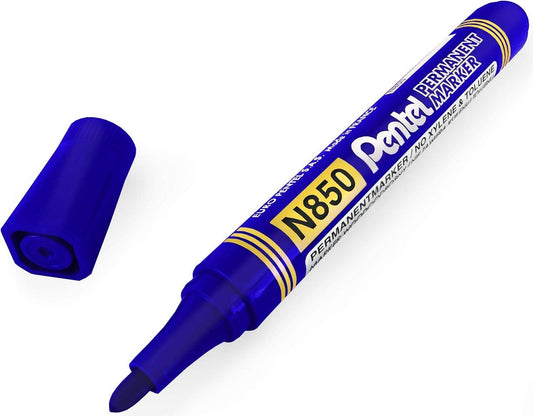 Pentel Permanent Marker N-850 Fine Blue - Pcs (ENGIE)