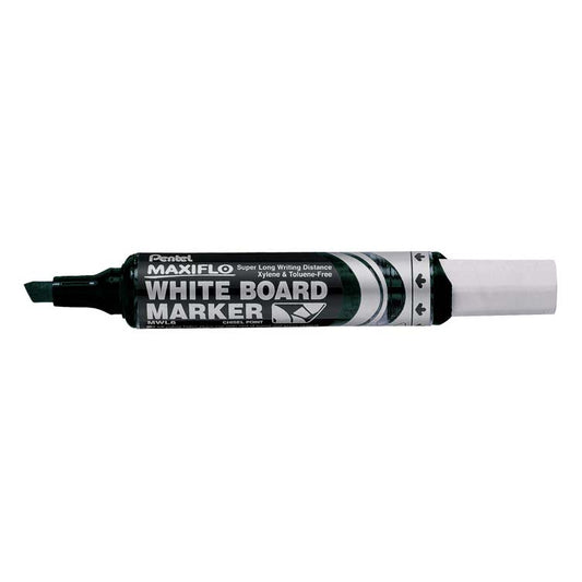 Pentel Maxiflo White Board Marker Black  - Pcs (ENGIE)