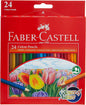 Color Pencil Faber Castell 24 Color - Pkt (AL FURQAN)