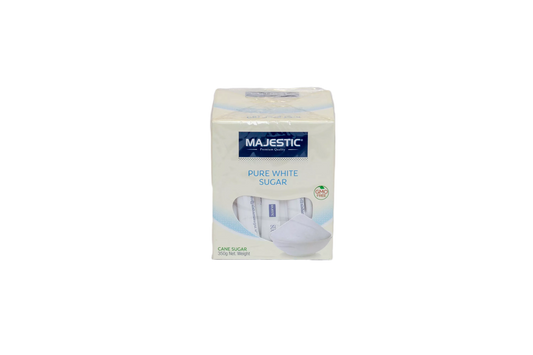 SUGAR MAJESTIC WHITE  70 TUBES X 5 GM  / 350 GM - PKT (AL-QARAYEN)