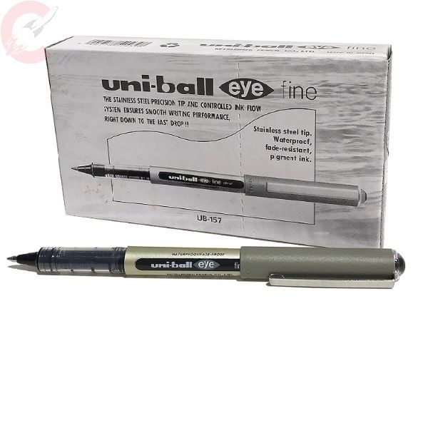 Uniball ub-157 Black 12 Pcs - Pkt (ENGIE)