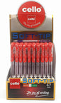 Cello Pen Soft Tip Red 50 Pcs - Pkt (ENGIE)