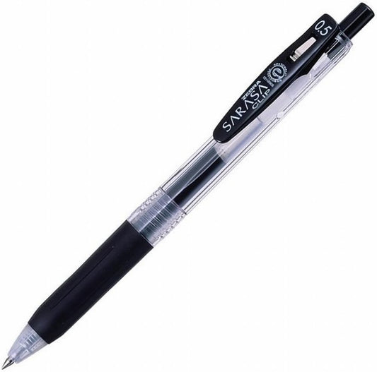Zebra sarasa Clip Pen Black - Pcs (DUSIT THANI)
