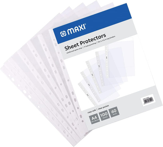 Maxi Reinforcement Pocket Folder  A4 60 Micron 100 Pcs - Pkt ( DUSIT THANI)