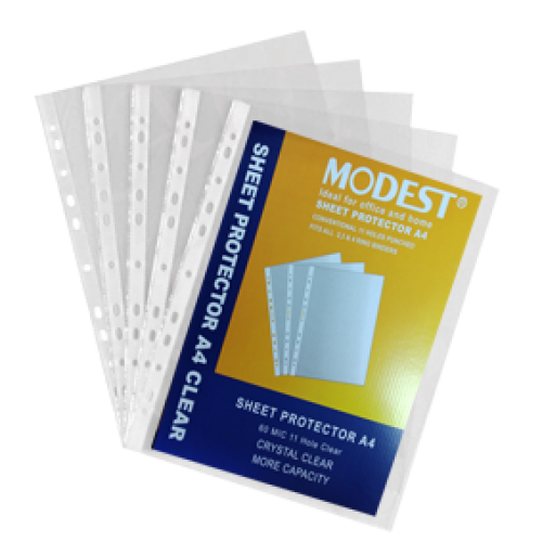 Modest Reinforcement Pocket Folder A4 60 Micron 100 Pcs - Pkt ( ETIHAD CREDIT BUREAU)