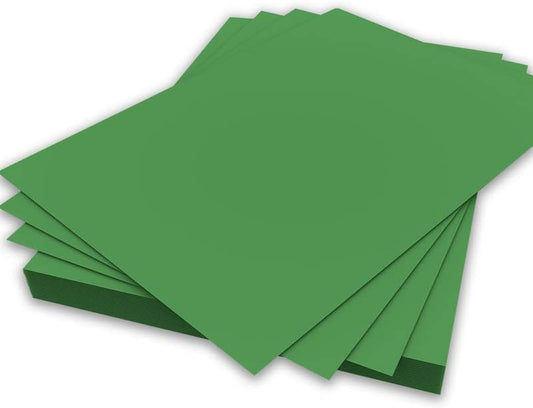 Color Copy Paper A4 Size  80Gsm D.Green 500 Sheet - Ream (AL FURQAN)