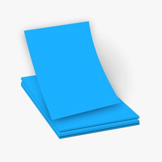 Color Copy Paper A4 Size  80Gsm D.Blue 500 Sheet - Ream (AL FURQAN)