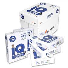 IQ A4 Paper 250 Gsm Semi Glossy White 125 Sheet - Pkt