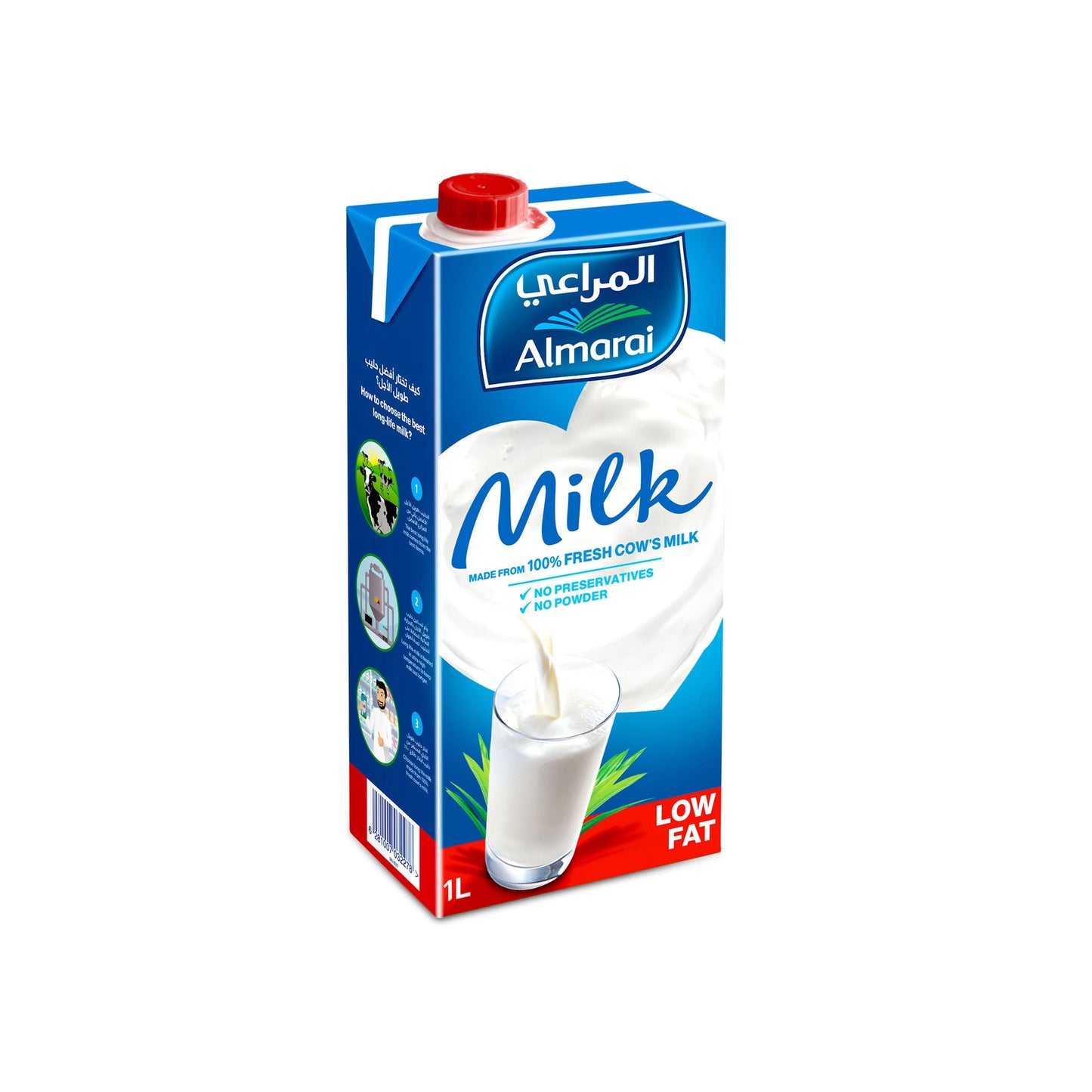 Al Marai Low Fat Milk 12x1ltr (FedEx)