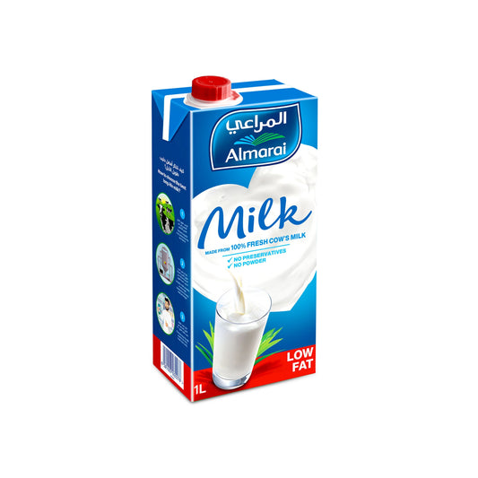 Al Marai Low Fat Milk 1x1ltr (FedEx)