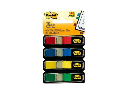 Post It Flag 3M Assorted Color 0.47" x 1.7" 683-4 (ENGIE)