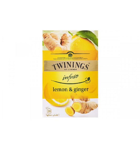 Twinings Lemon & Ginger 12x20S (Fedex)