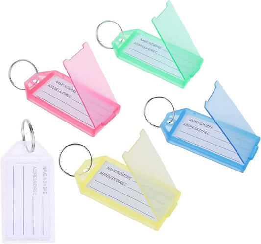 Key Tag Plastic  100Pcs - Pkt ( DUSIT THANI)