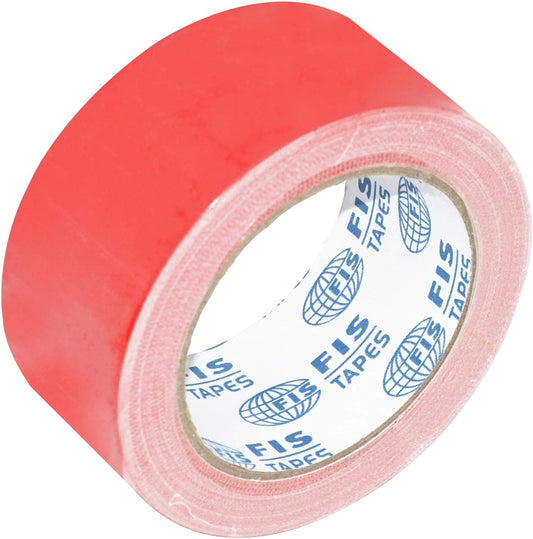 Cloth Duct Tape 2" X 10 Yds Red ( DUSIT THANI)