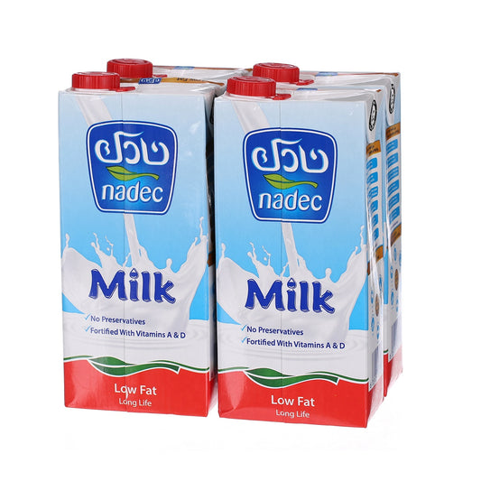 Nadec Low Fat Milk 12x1ltr (Fedex)