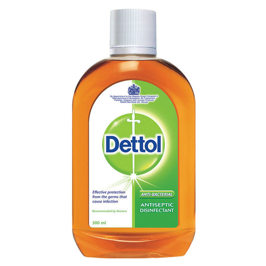ANTISEPTIC DISINFECTANT DETTOL 500 ML - PCS ( DSV SOLUTIONS)