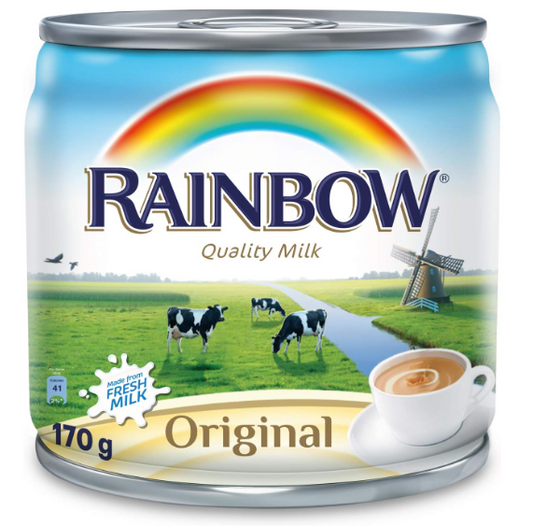 CANNED MILK RAINBOW ORIGINAL 160 ML - PCS ( FAB)