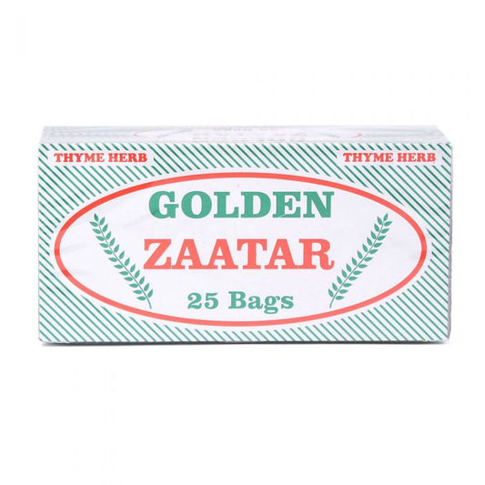 TEA BAGS SAFA GOLDEN ZATAAR THYME / 25 BAGS  - PKT (DSV SOLUTIONS)
