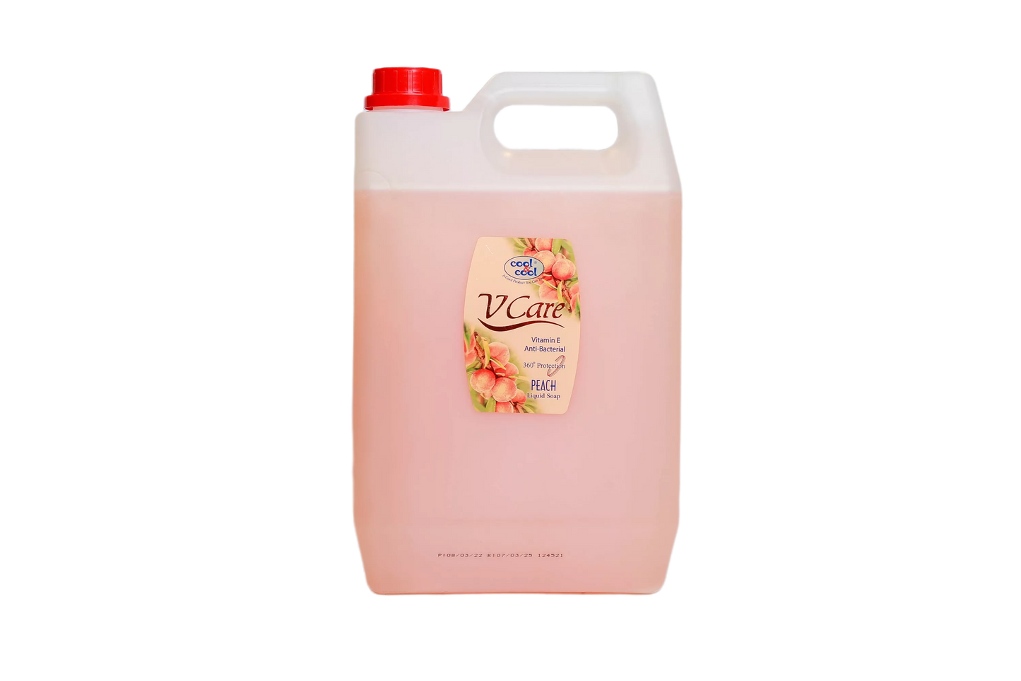 HAND WASH V CARE PEACH 5 LITER - PCS (DSV SOLUTIONS)