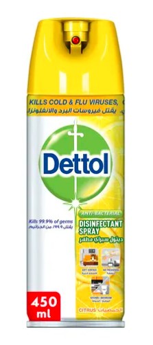 SURFACE SPRAY DETTOL CITRUS 450 ML - PCS (DROPLETS)