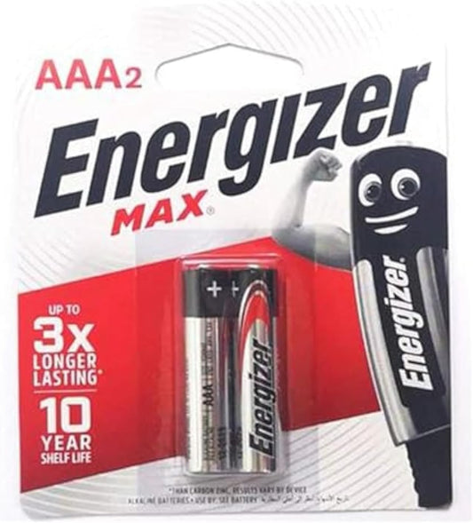 ENERGIZER BATTERIES AAA 2 PCS - PKT (ENGIE)